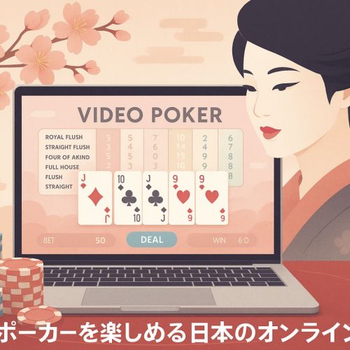 ビデオポーカーを楽しめる日本のオンラインカジノ
