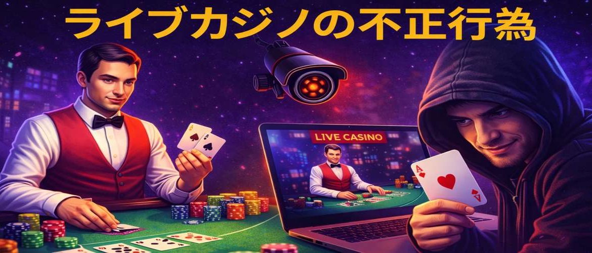ライブカジノの不正行為ライブカジノでイカサマはあるのか？ライブカジノ イカサマの可能性を徹底解説！ -7722