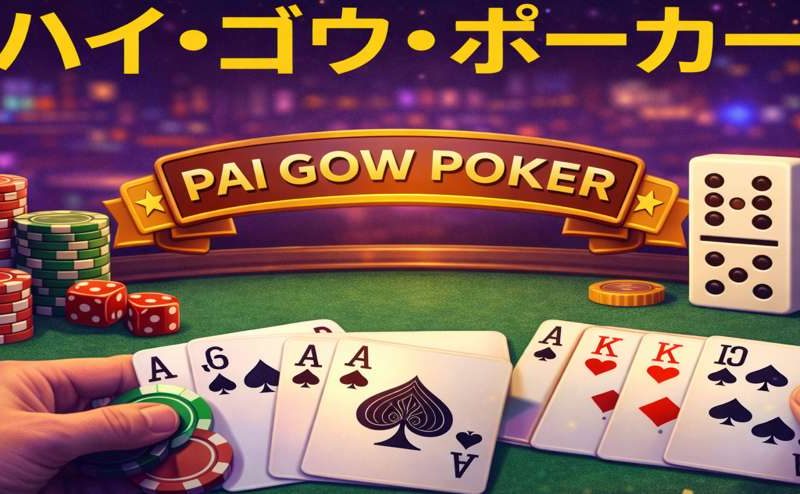 パイゴウポーカーのルール・攻略法・勝ち方を完全解説! ハイ・ゴウ・ポーカーパイゴウポーカーのルール・攻略法・勝ち方を完全解説! -7724